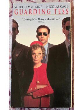Guarding Tess (VHS 1994 Closed Captioned) Nicolas Cage Shirley MacLaine Comedy